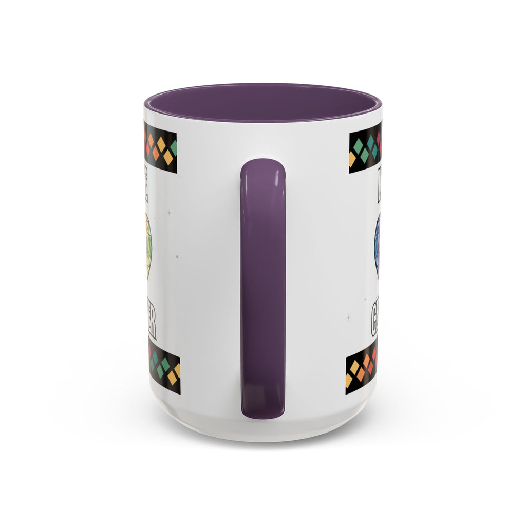 Love at the Center Accent Coffee Mug (11, 15oz)