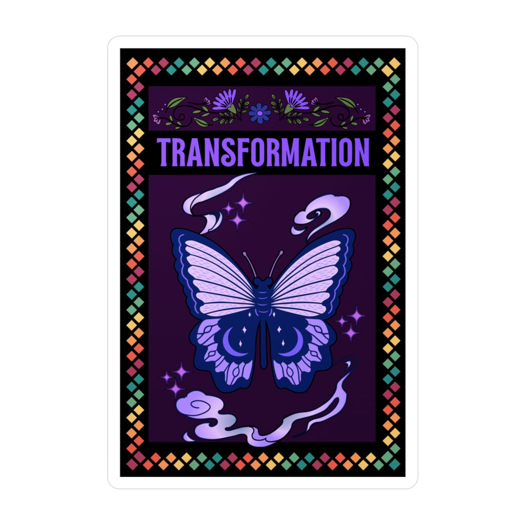 Transformation Kiss-Cut Vinyl Decals