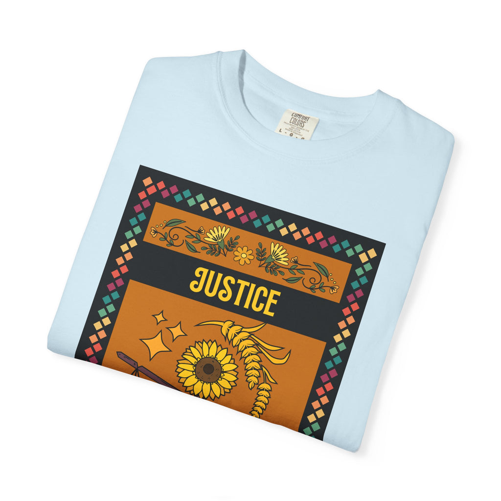 Justice - Unisex Garment-Dyed T-shirt