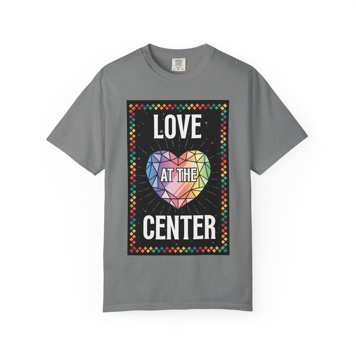 Love - Unisex Garment-Dyed T-shirt