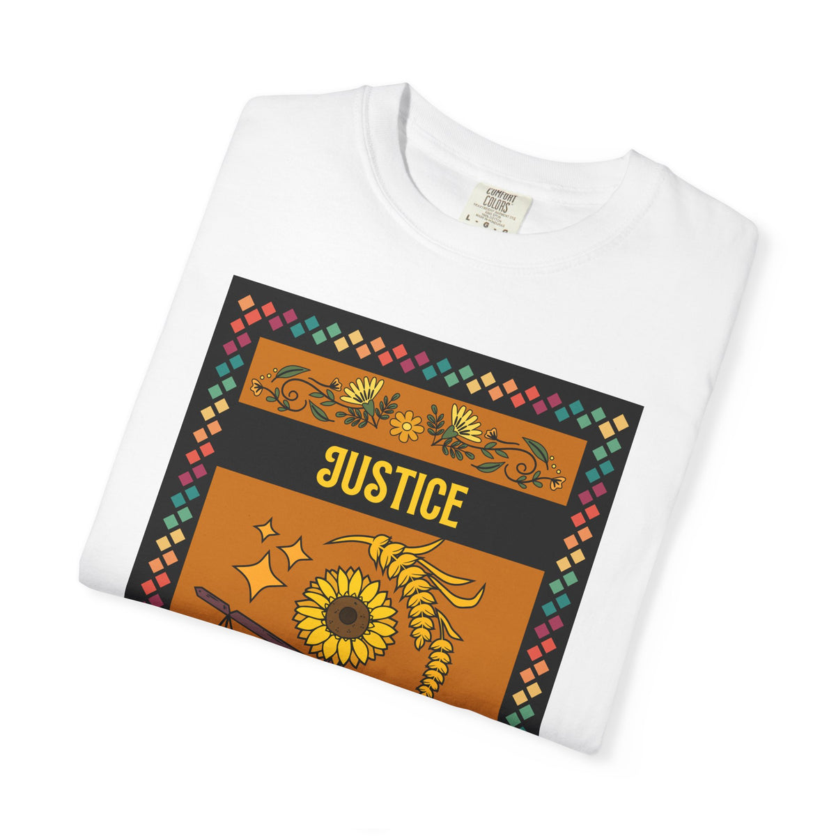 Justice - Unisex Garment-Dyed T-shirt