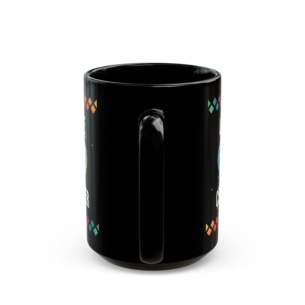 Love at the Center Black Mug (11oz, 15oz)