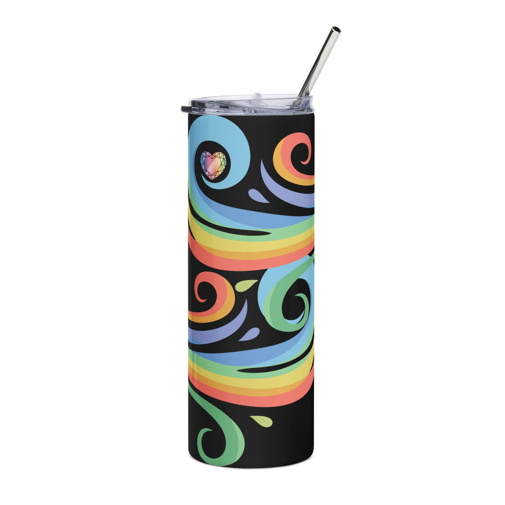 Swirling Love - Stainless Steel Tumbler, 20oz