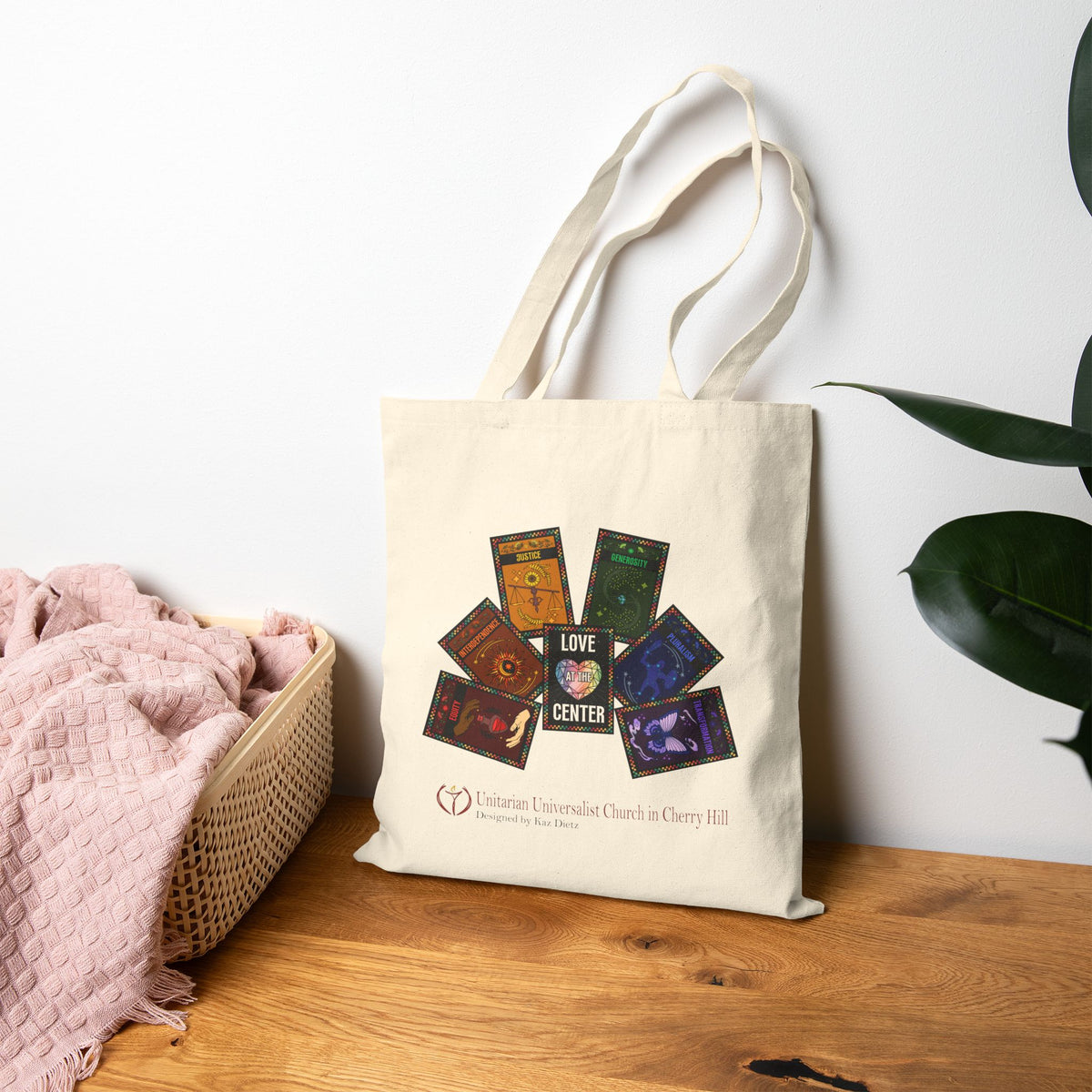 UUCCH Values Cotton Canvas Tote Bag