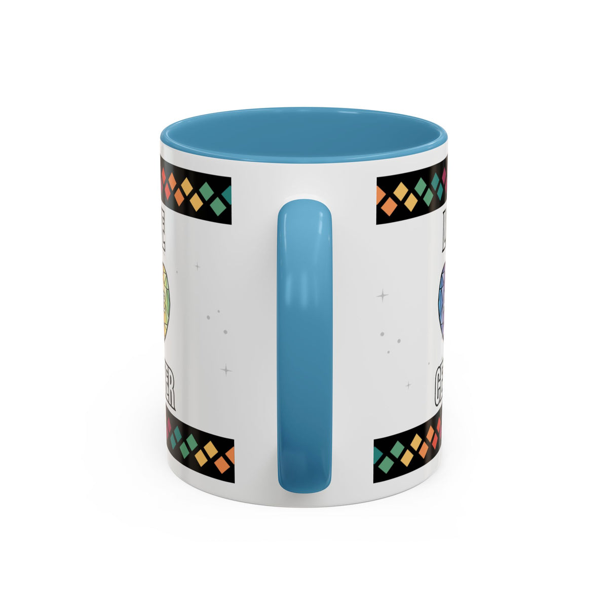 Love at the Center Accent Coffee Mug (11, 15oz)