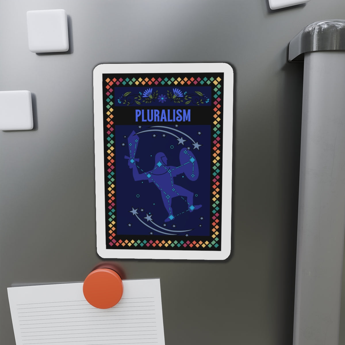Pluralism - Die-Cut Magnets
