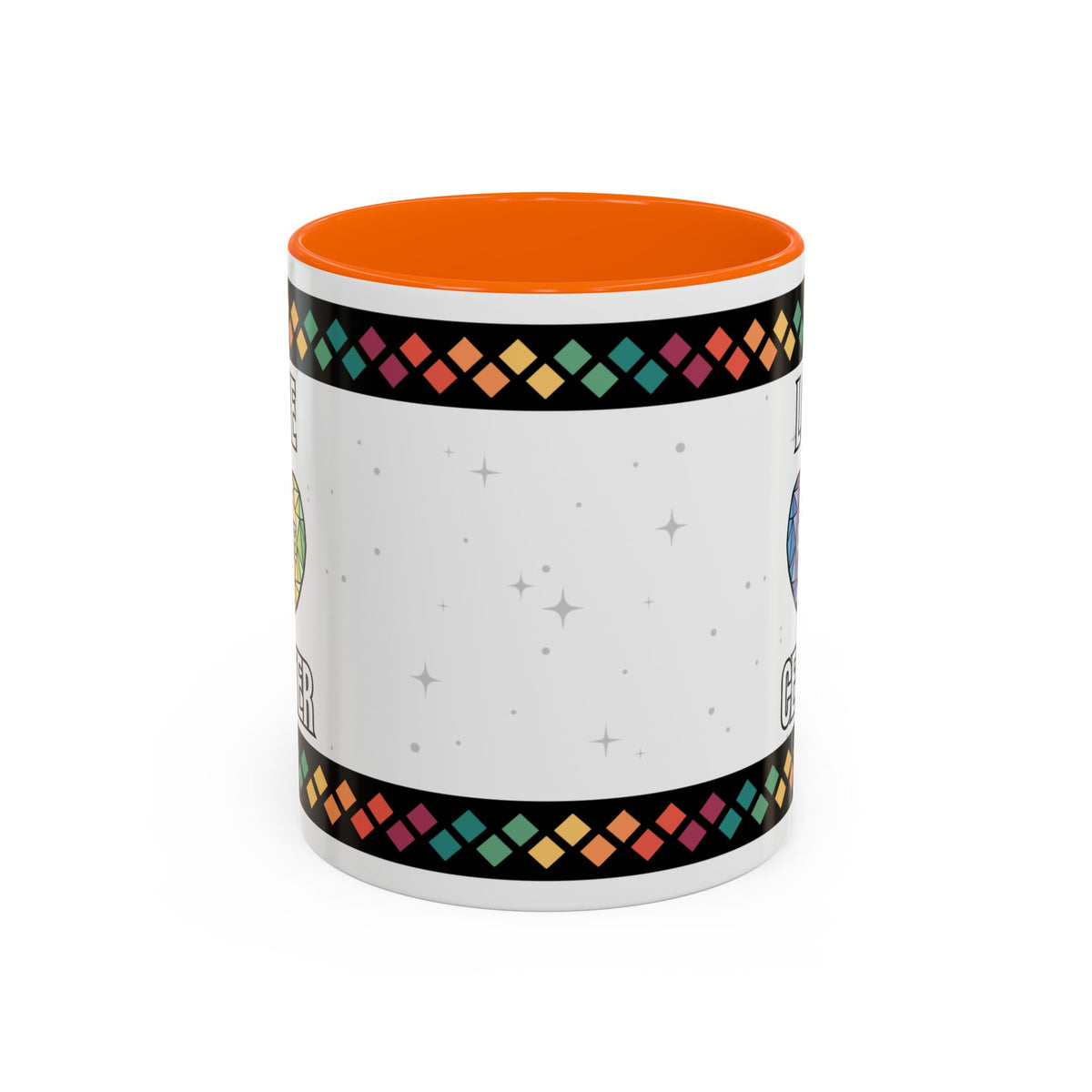 Love at the Center Accent Coffee Mug (11, 15oz)