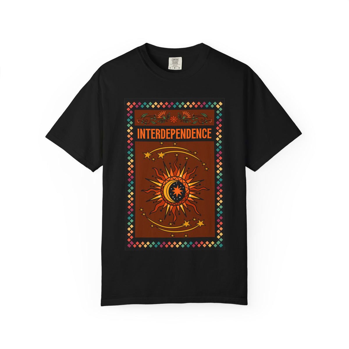 Interdependence - Unisex Garment-Dyed T-shirt