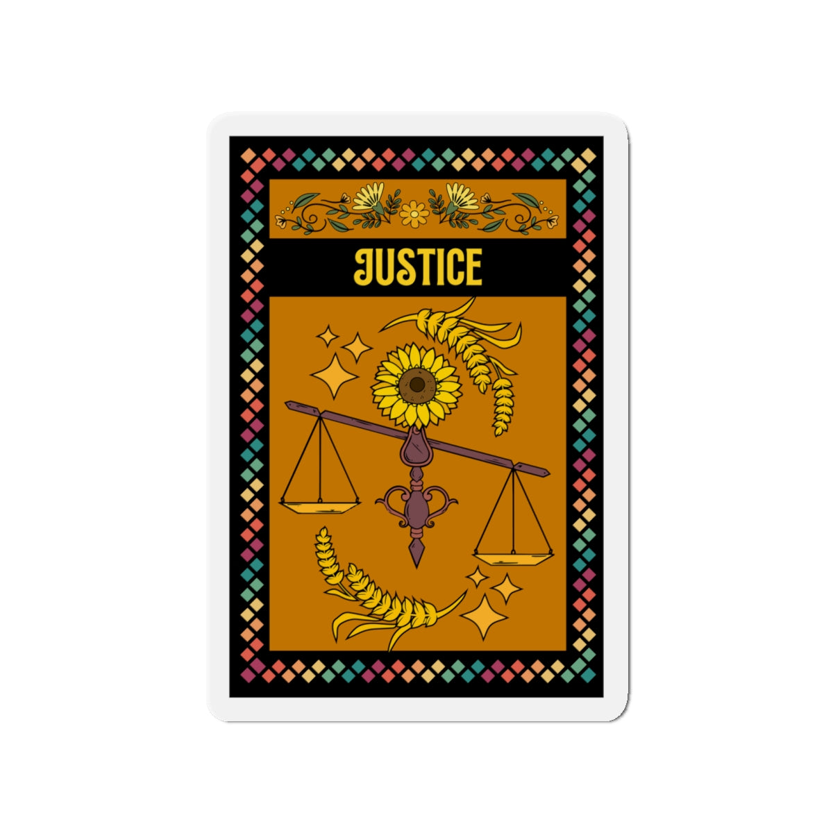 Justice - Die-Cut Magnets
