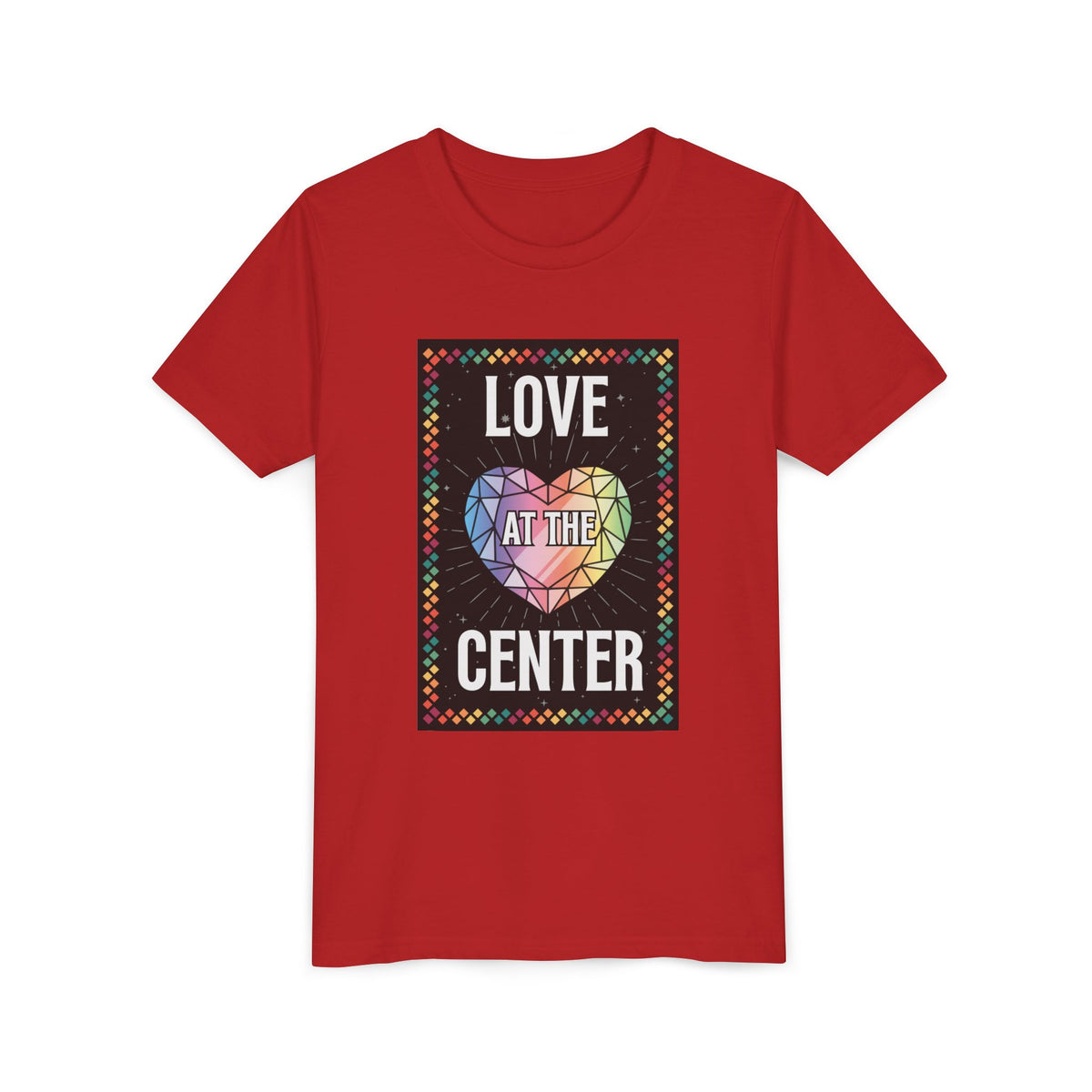Love at the Center - Youth Short Sleeve Tee