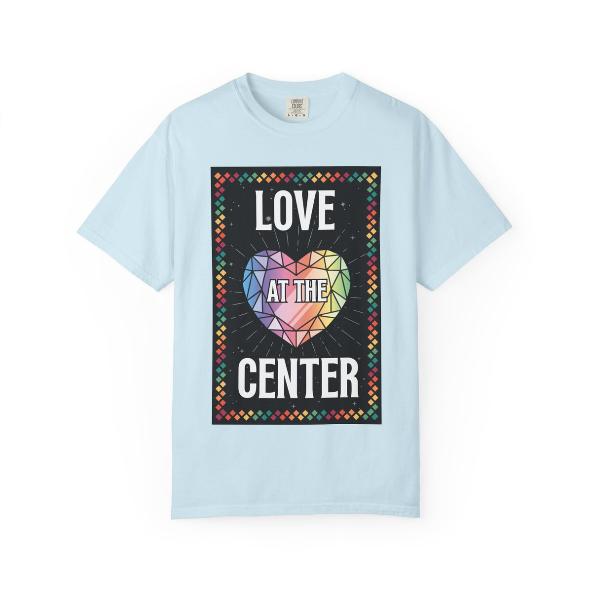 Love - Unisex Garment-Dyed T-shirt