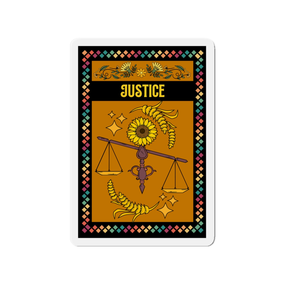 Justice - Die-Cut Magnets