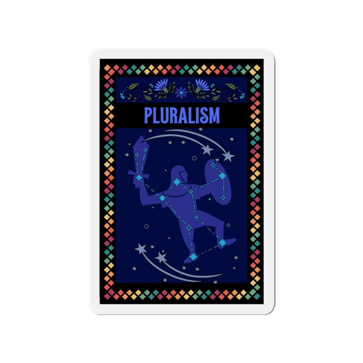 Pluralism - Die-Cut Magnets