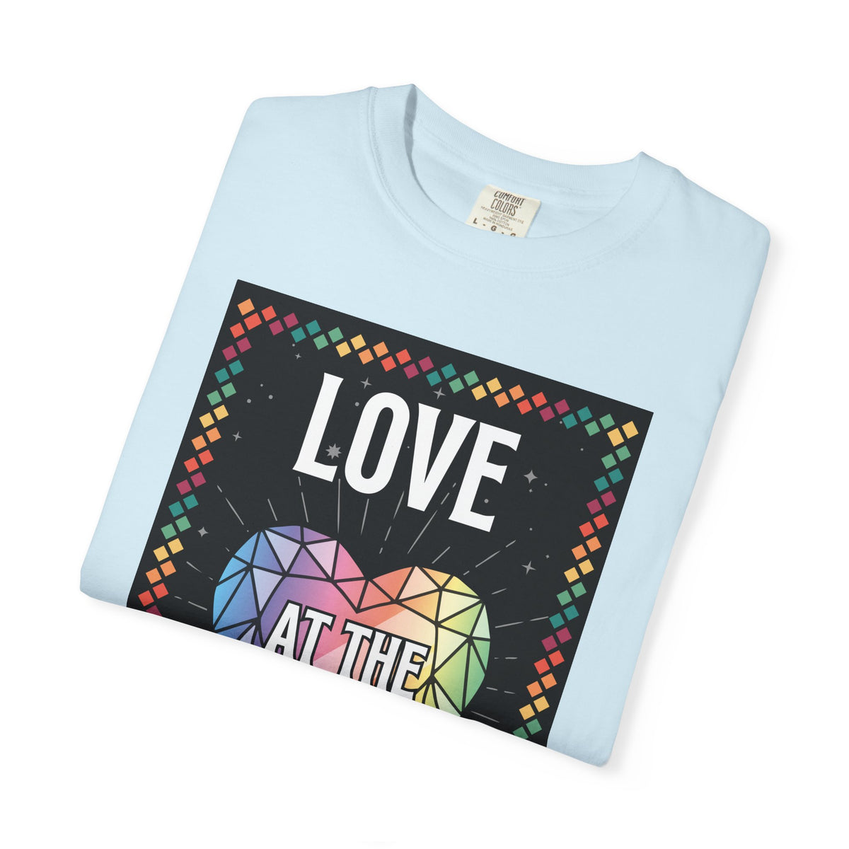 Love - Unisex Garment-Dyed T-shirt