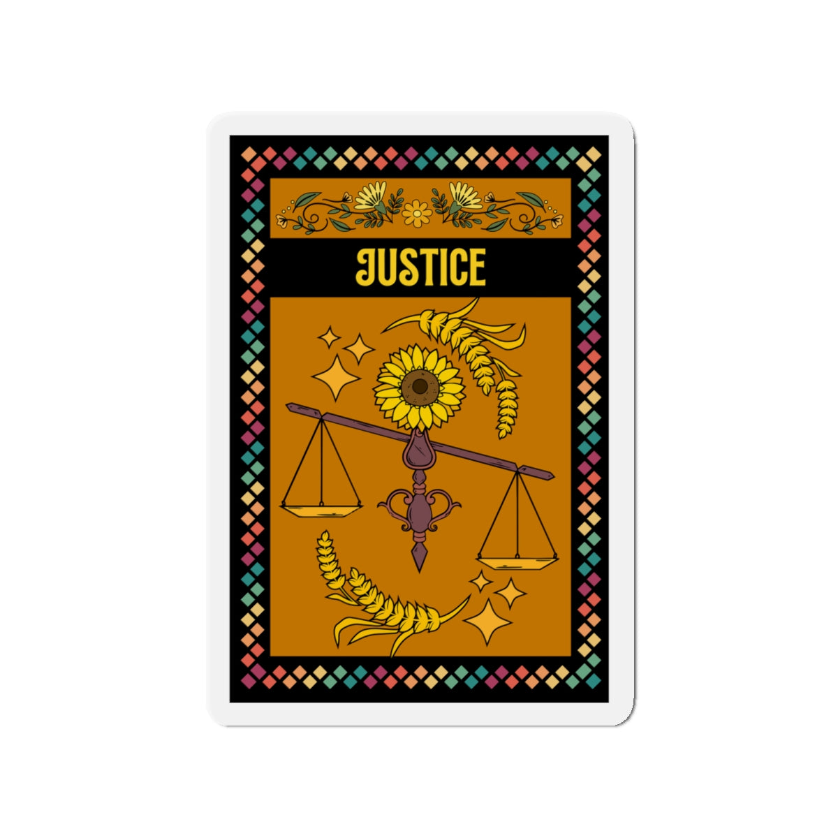 Justice - Die-Cut Magnets