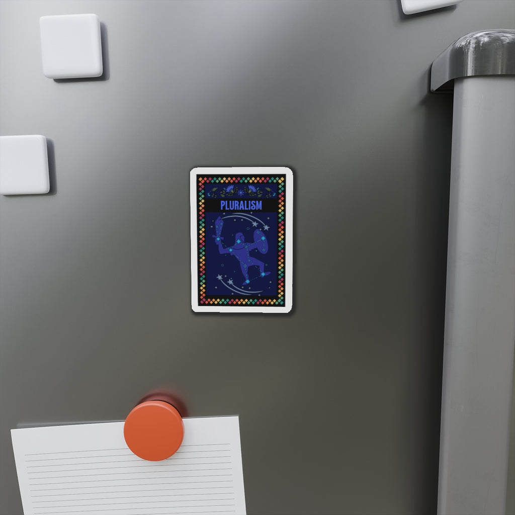 Pluralism - Die-Cut Magnets