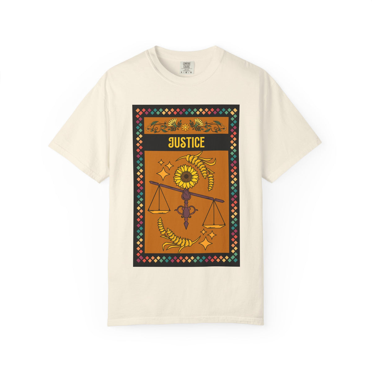 Justice - Unisex Garment-Dyed T-shirt