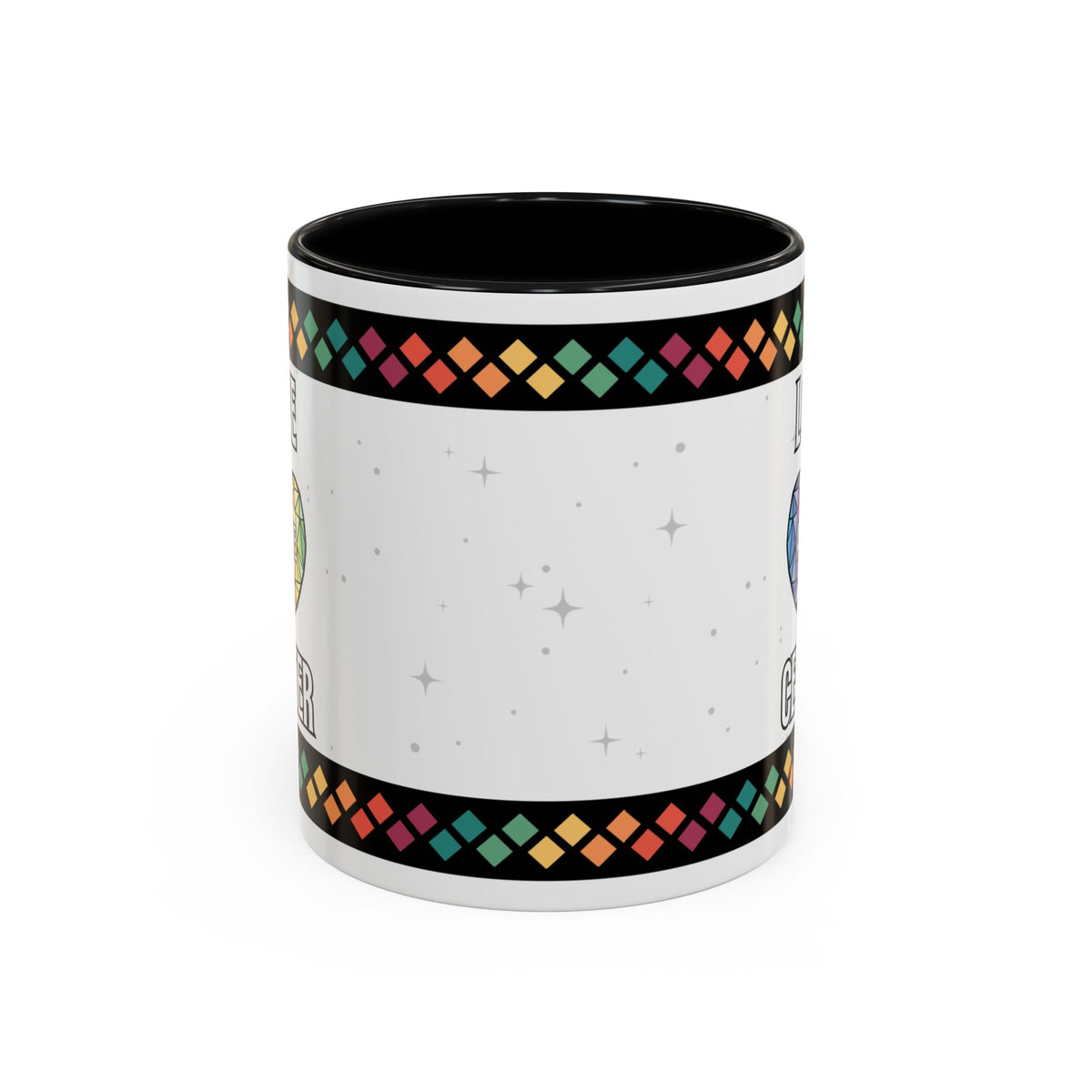 Love at the Center Accent Coffee Mug (11, 15oz)