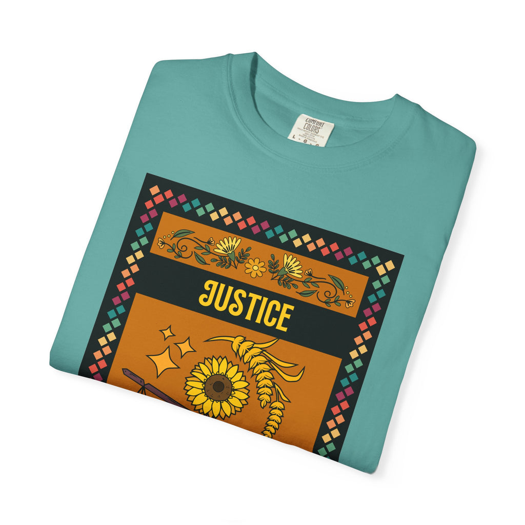 Justice - Unisex Garment-Dyed T-shirt