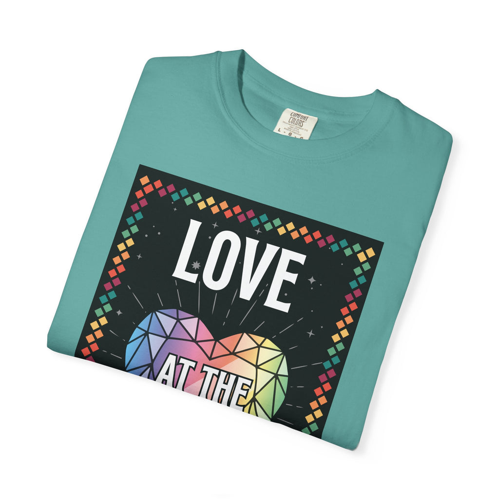 Love - Unisex Garment-Dyed T-shirt