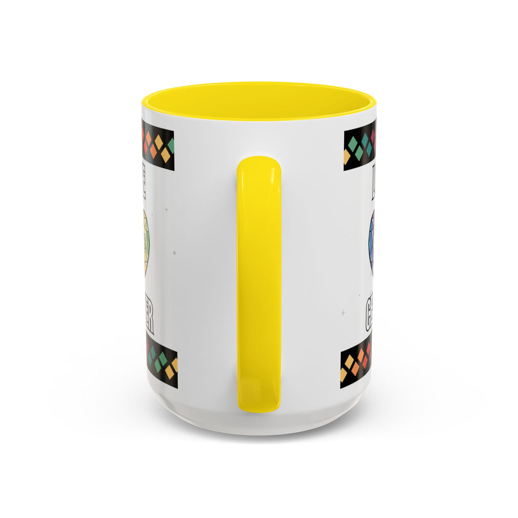 Love at the Center Accent Coffee Mug (11, 15oz)
