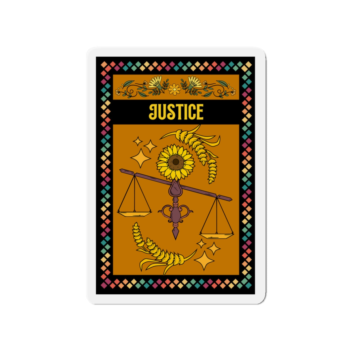 Justice - Die-Cut Magnets