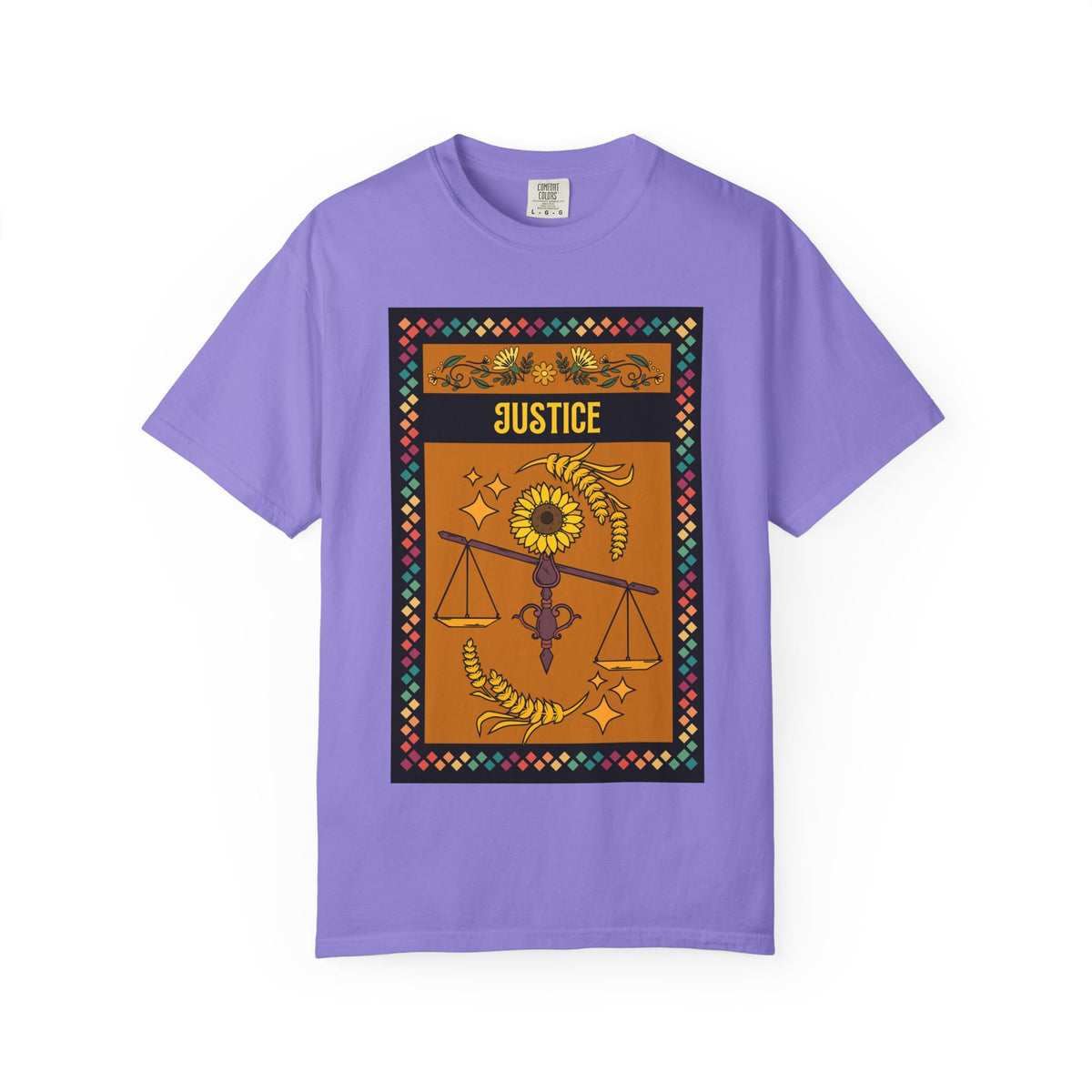 Justice - Unisex Garment-Dyed T-shirt