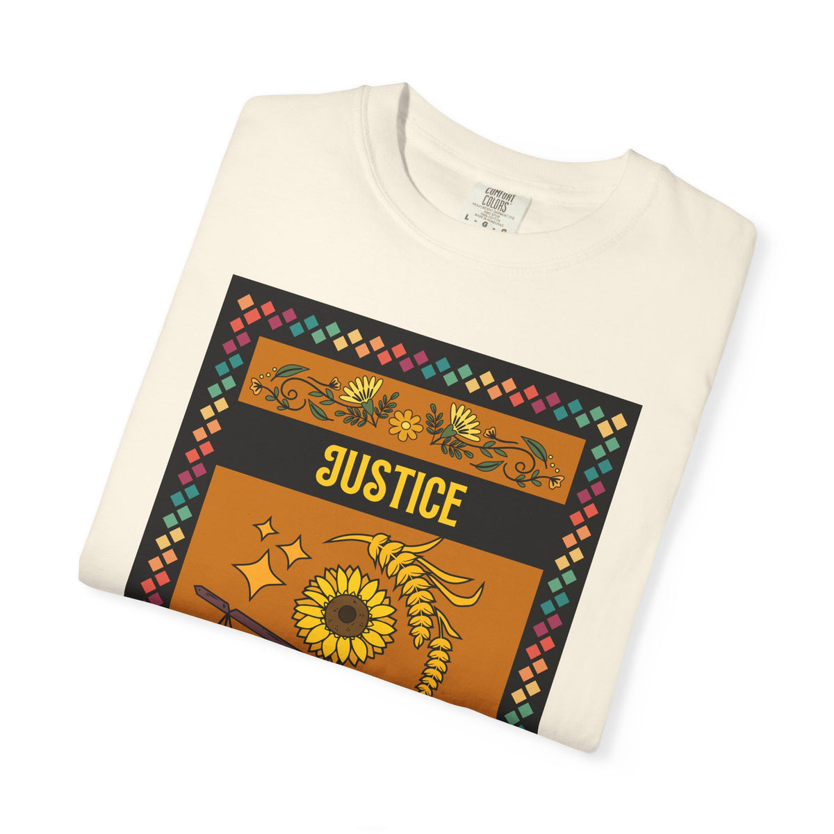 Justice - Unisex Garment-Dyed T-shirt