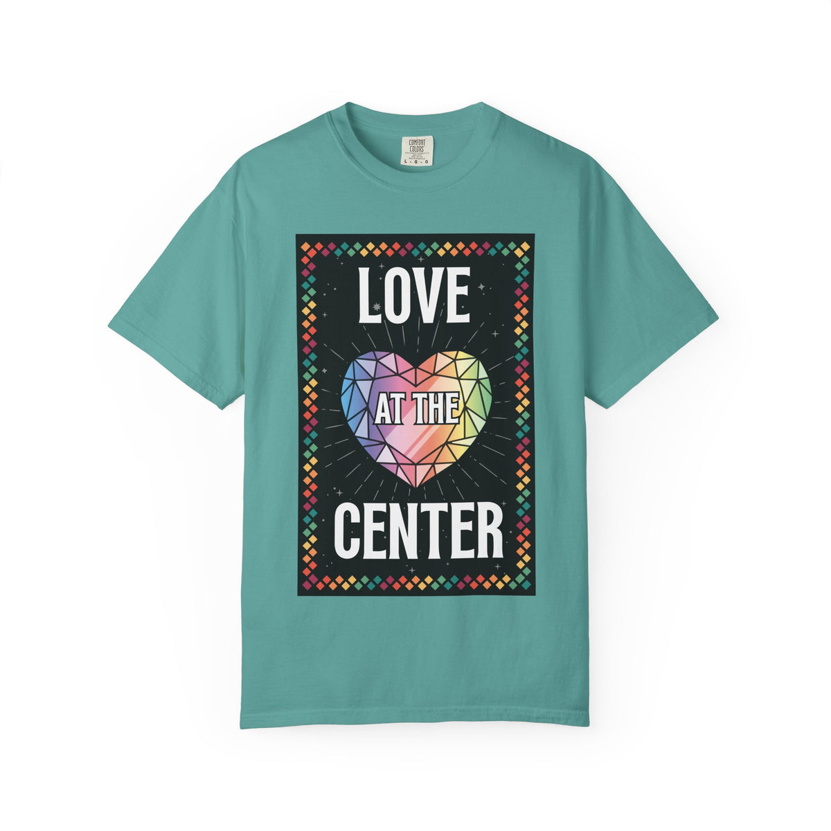 Love - Unisex Garment-Dyed T-shirt