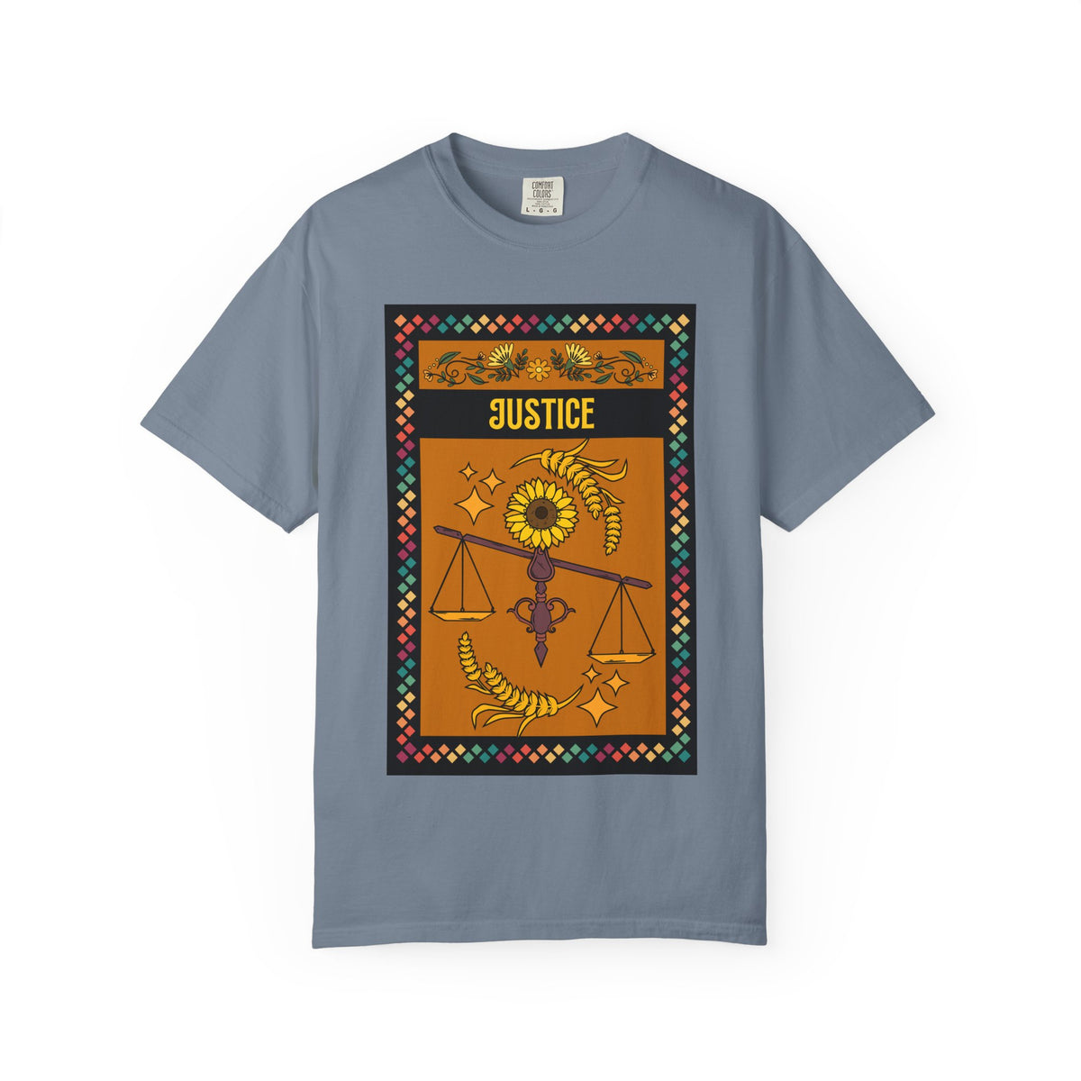 Justice - Unisex Garment-Dyed T-shirt