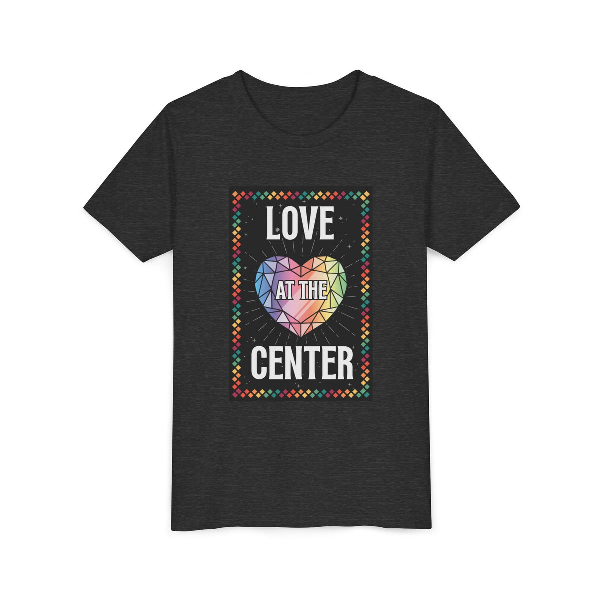 Love at the Center - Youth Short Sleeve Tee
