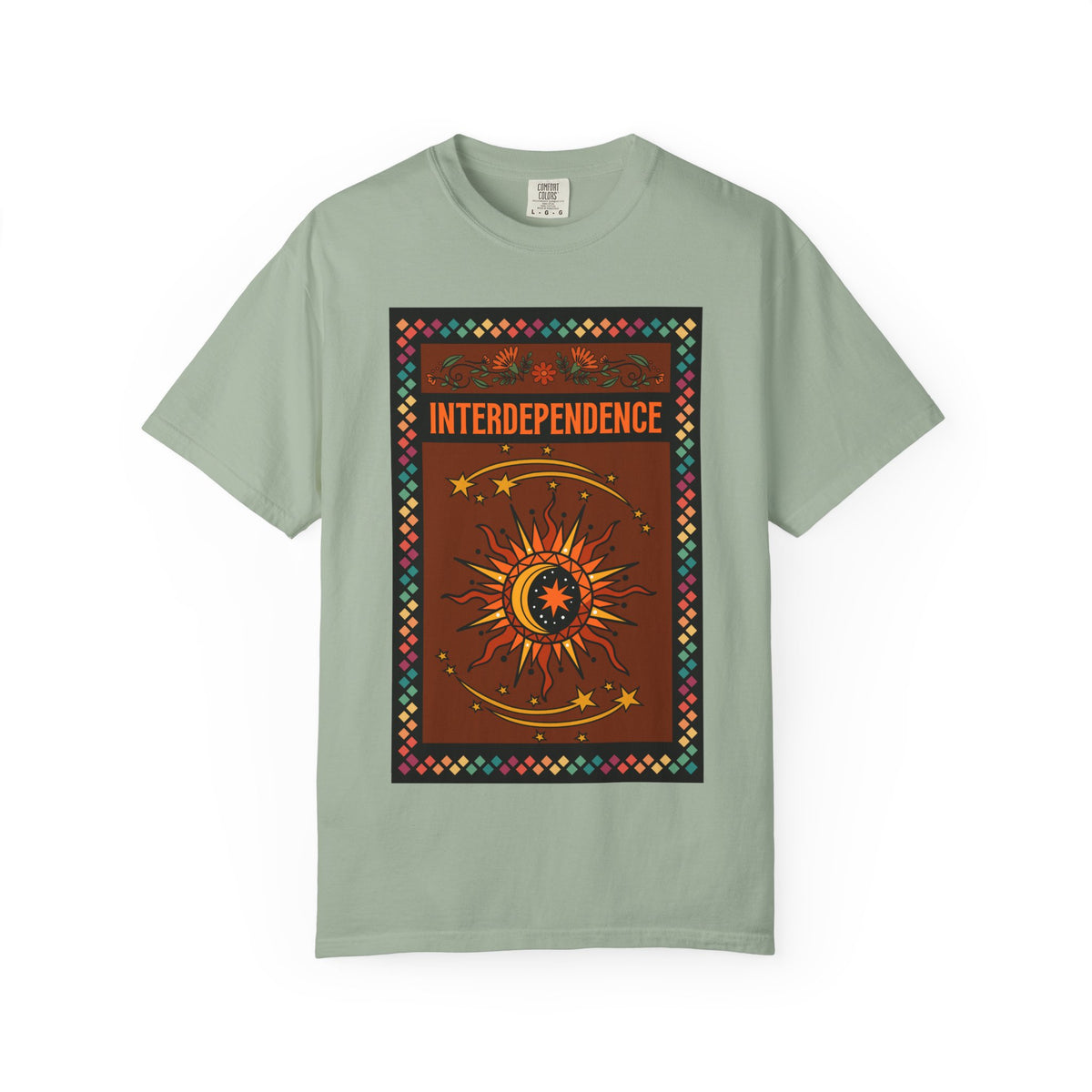Interdependence - Unisex Garment-Dyed T-shirt