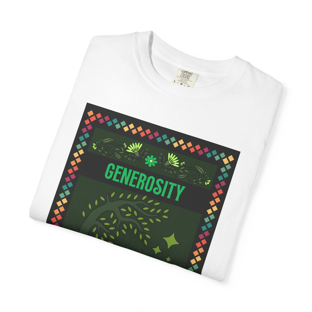 Generosity - Unisex Garment-Dyed T-shirt