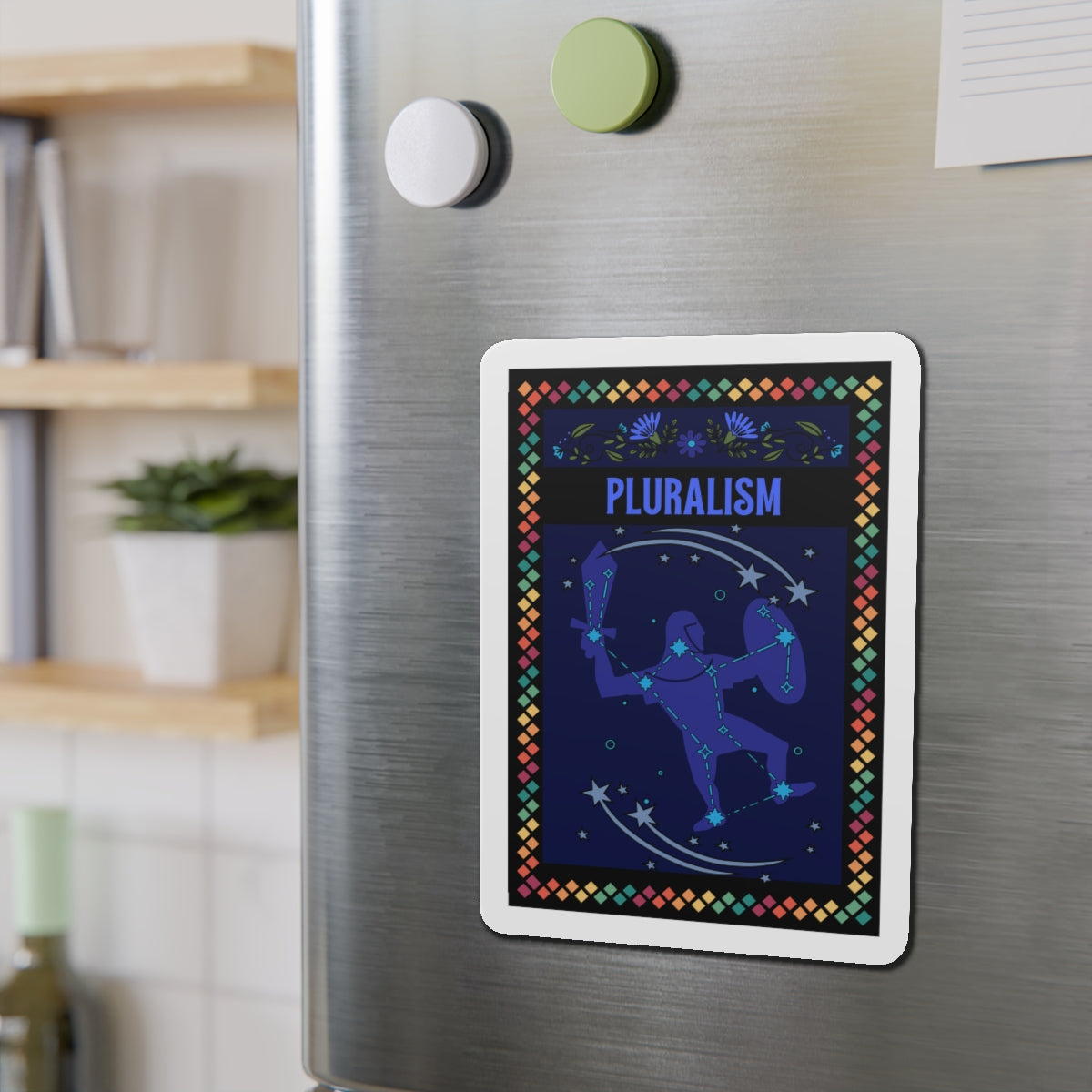 Pluralism - Die-Cut Magnets