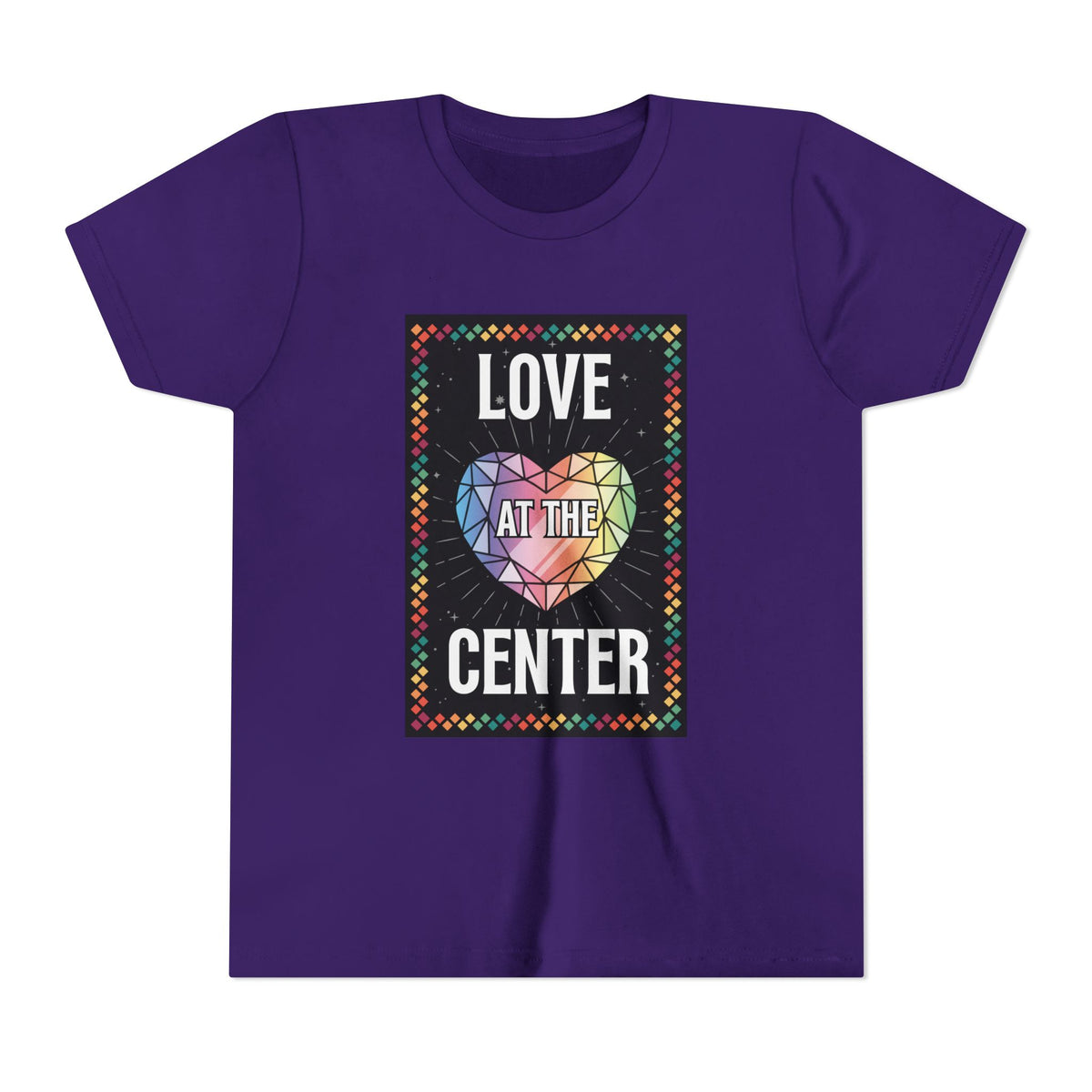 Love at the Center - Youth Short Sleeve Tee