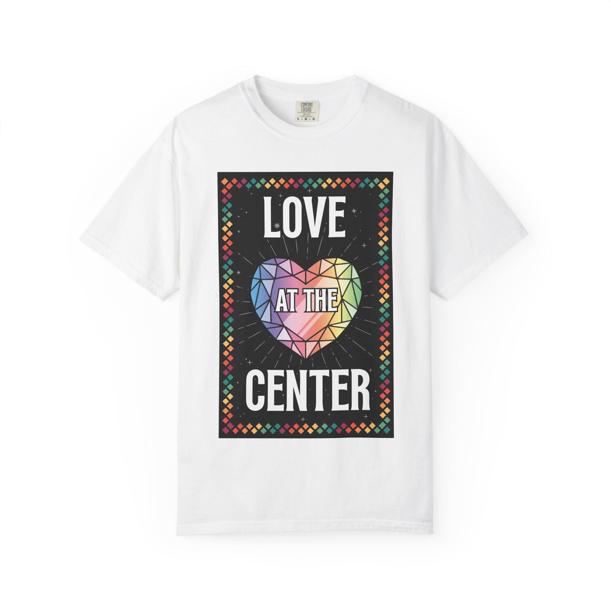 Love - Unisex Garment-Dyed T-shirt