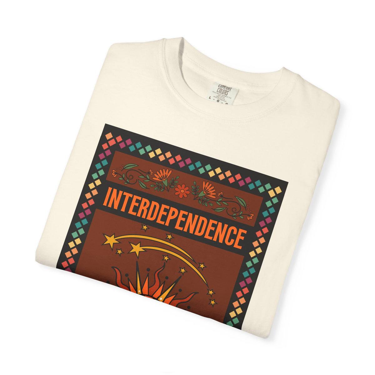 Interdependence - Unisex Garment-Dyed T-shirt