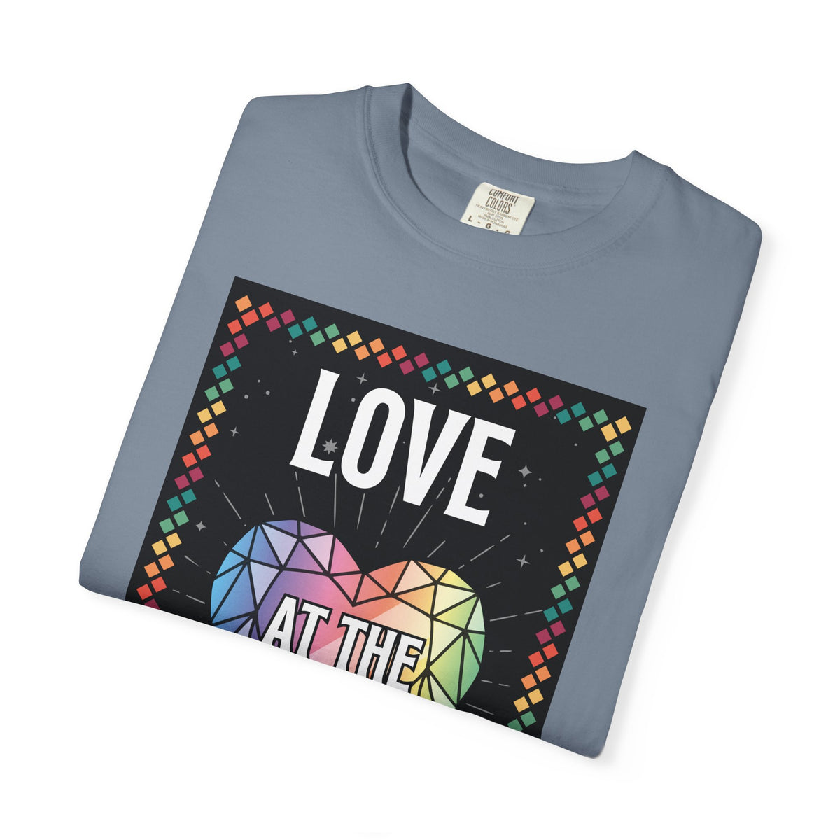 Love - Unisex Garment-Dyed T-shirt
