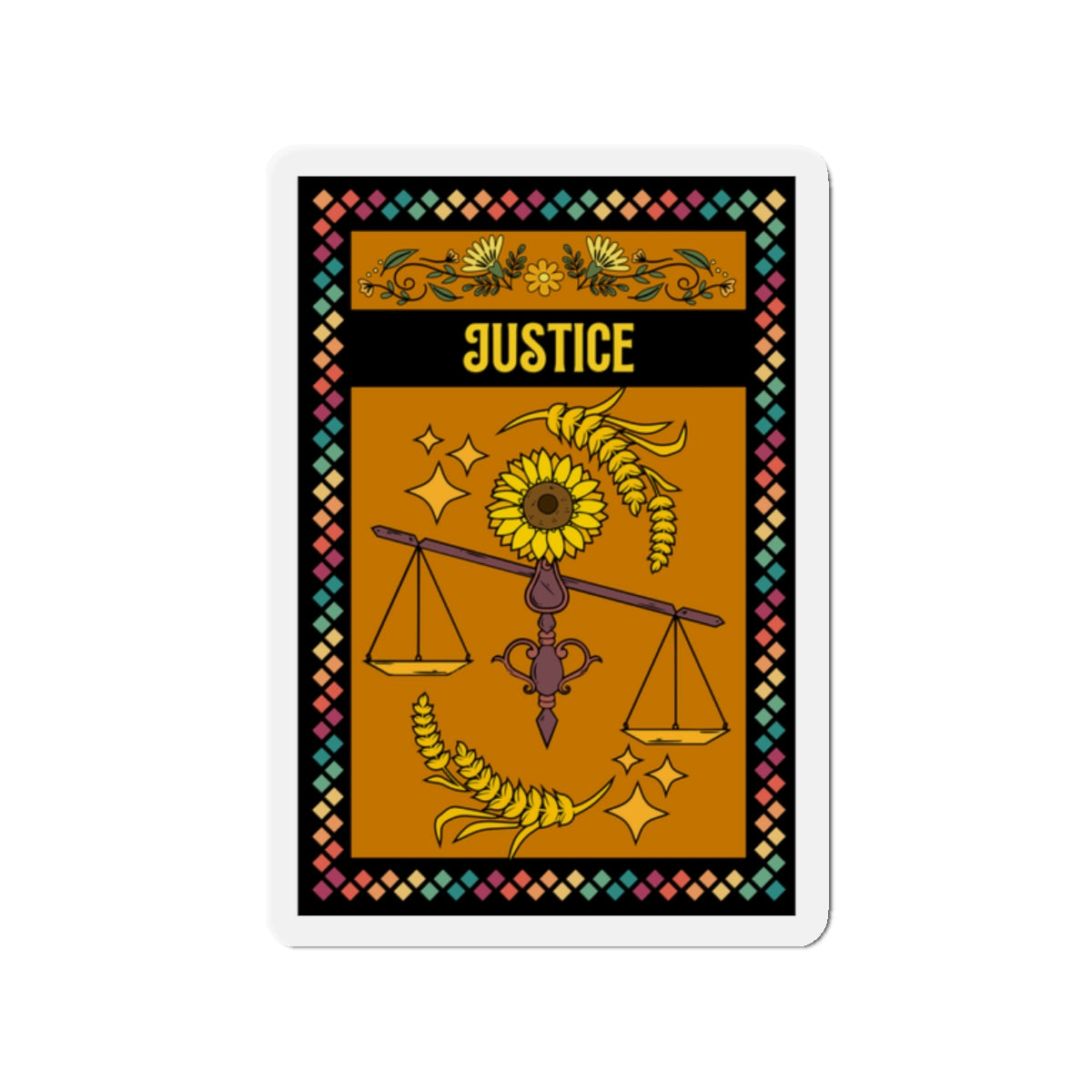 Justice - Die-Cut Magnets