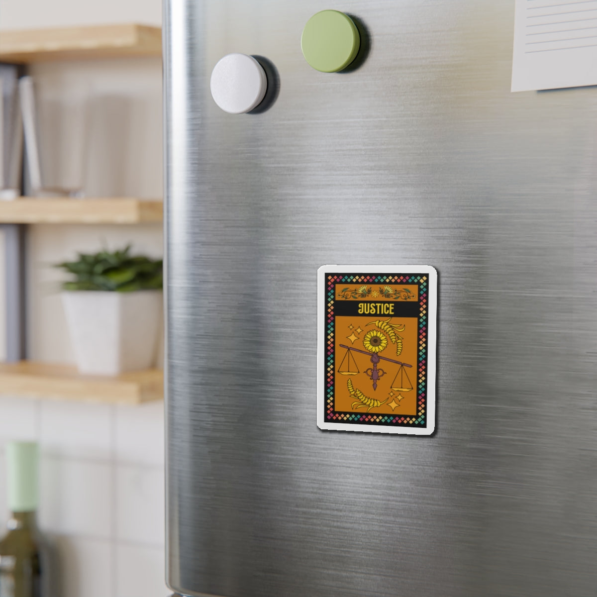 Justice - Die-Cut Magnets