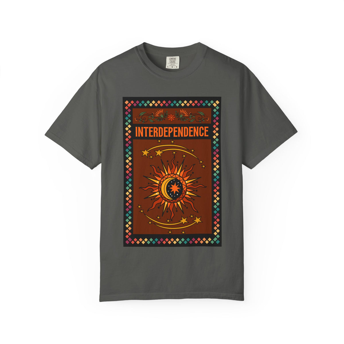 Interdependence - Unisex Garment-Dyed T-shirt