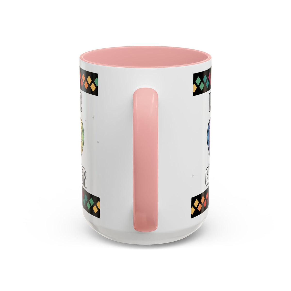 Love at the Center Accent Coffee Mug (11, 15oz)