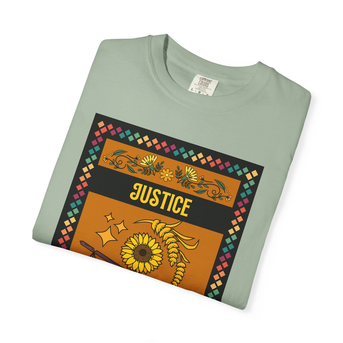 Justice - Unisex Garment-Dyed T-shirt