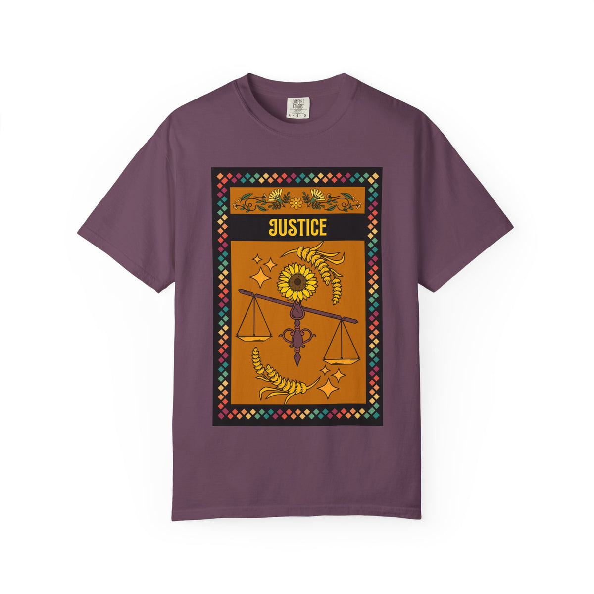 Justice - Unisex Garment-Dyed T-shirt