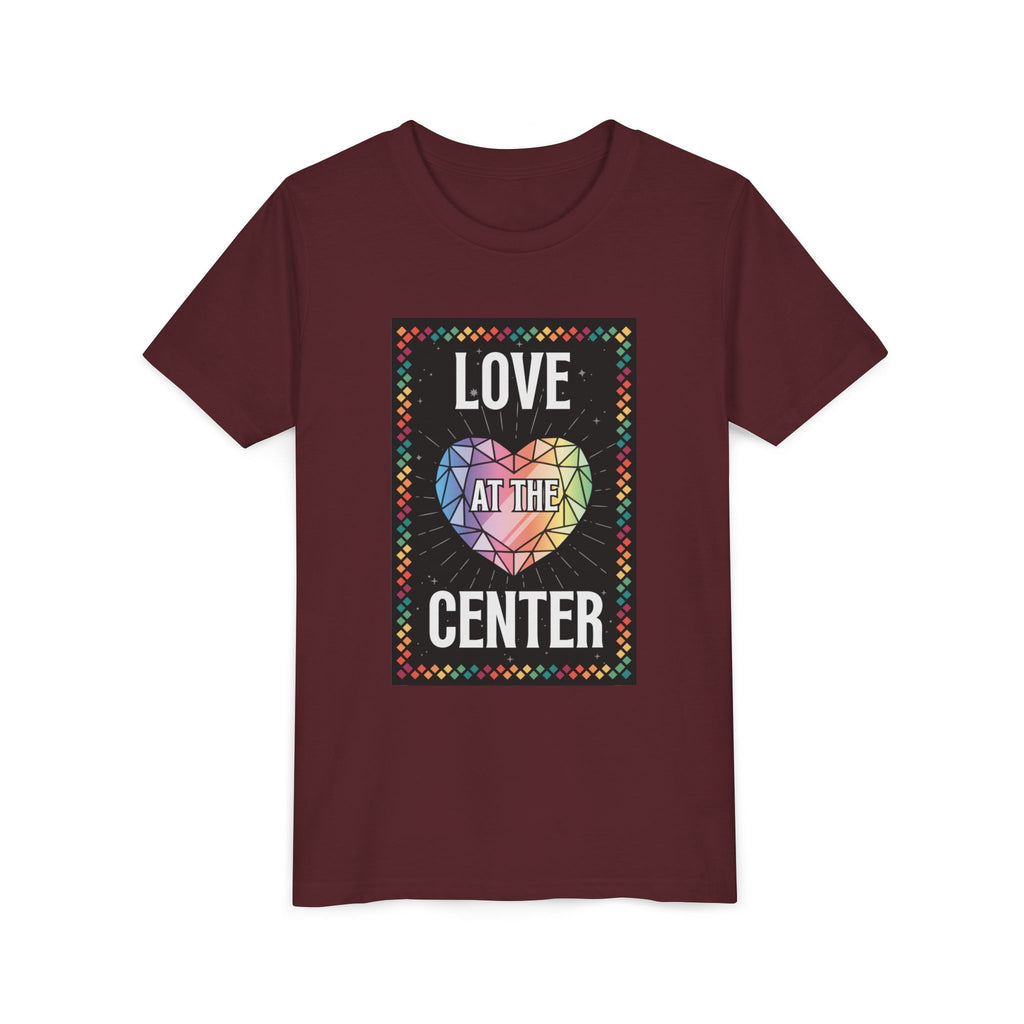 Love at the Center - Youth Short Sleeve Tee