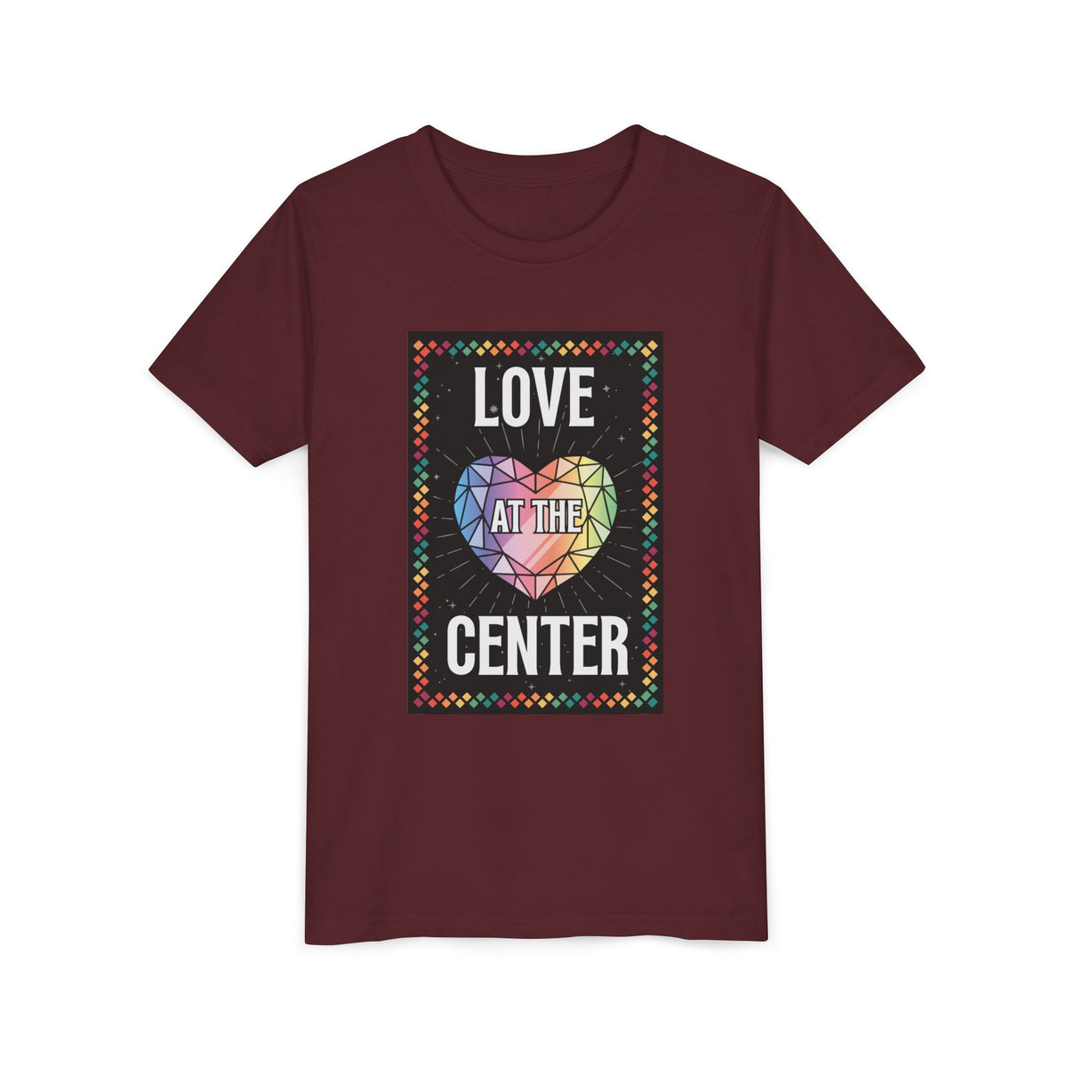 Love at the Center - Youth Short Sleeve Tee