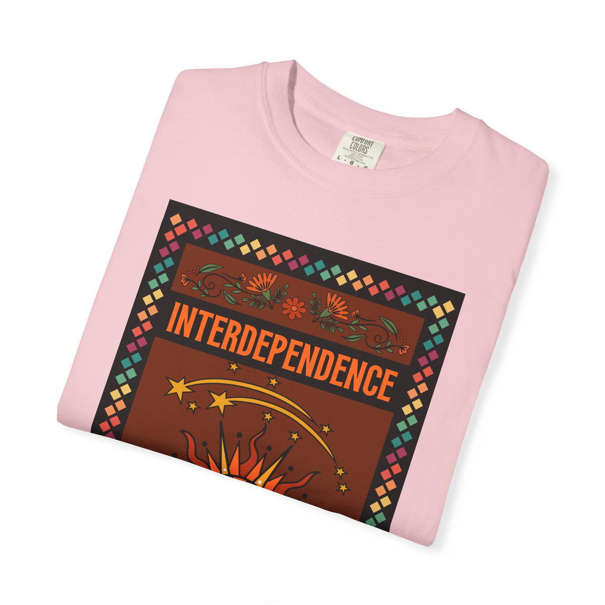 Interdependence - Unisex Garment-Dyed T-shirt