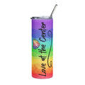 Rainbow Love - Stainless Steel Tumbler, 20oz