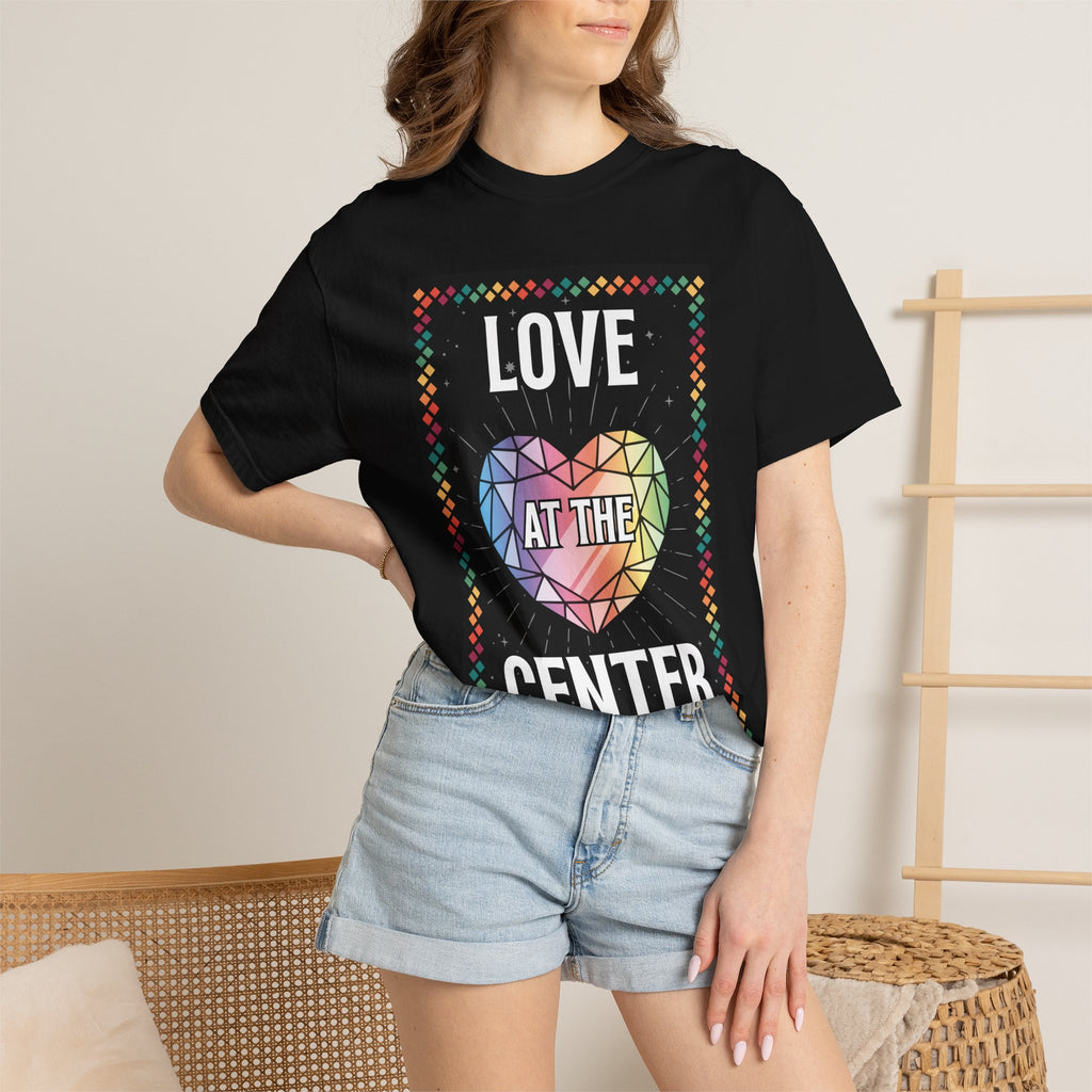 Love - Unisex Garment-Dyed T-shirt