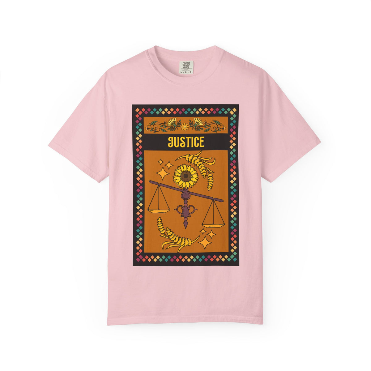 Justice - Unisex Garment-Dyed T-shirt